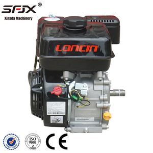 Moteur à essence Loncin G200F 7HP 200cc 4 temps OHV avec arbre de 20 mm et démarrage au kick pour machines - Product Image 2