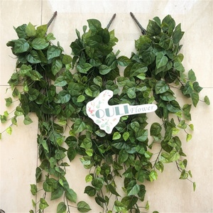 Q-1061 ขายส่ง พวงใบไม้เลื้อยประดิษฐ์สำหรับตกแต่งผนังภายนอกอาคาร - Product Image 4