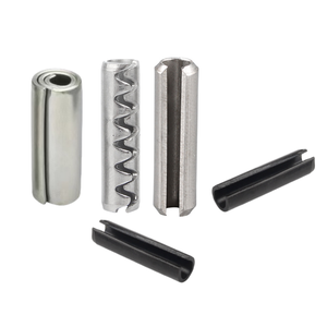 Goupilles à ressort cylindriques ouvertes en acier au carbone 65Mn DIN7346, finition brillante, robustes, 2mm, 2.5mm, <span class=keywords><strong>3mm</strong></span>, 4mm - Product Image 3