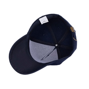 Gorra de Béisbol de Seis Paneles de Algodón de Color Sólido, Diseño Personalizado de Alta Calidad, Gorra de Lujo - Product Image 3