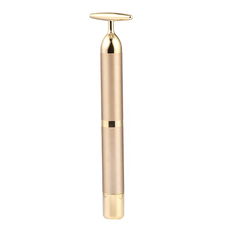 Manual de batería de 1,5 V Lifting Facial Mini vibración sónica masajeador con batería