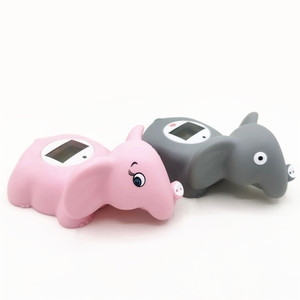 Nhà Máy Màu Vàng Silicone Vịt Nổi Tắm Đồ Chơi <span class=keywords><strong>LCD</strong></span> Nhiệt Độ Kỹ Thuật Số Nhiệt Kế Cho Trẻ Em Hộ Gia Đình Nhựa Nhiệt Kế - Product Image 2