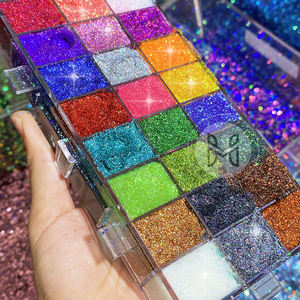 Maquillage de Marque Propre : Palette Caméléon Scintillante Longue Durée et Résistante à l'Eau pour le Corps, le Visage (Highlighter) et les Yeux (Fard à Paupières) - Product Image 4