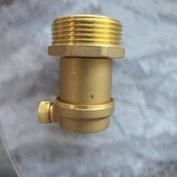 Vanne de purge d'air automatique pneumatique en laiton avec raccord fileté de 1/4 po pour usage commercial en cuisine