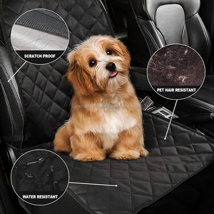 Funda de Asiento de Coche para Perros, Impermeable, de Oxford, para Asientos Delanteros, Duradera, Antideslizante, Acolchada, con Solapas Laterales - Product Image 6