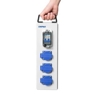 Nhà Sản Xuất Của Di Động Ngoài Trời Hộp Phân Phối Không Thấm Nước ABS Nhựa Kết Hợp 3 Giai Đoạn Điện Với Cắm & Ổ Cắm Công Nghiệp Sử Dụng - Product Image 2