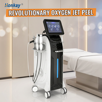 Máquina Facial de Hidrodermoabrasión 8 en 1 Directo de Fábrica, Eliminación de Arrugas, Elasticidad de la Piel, Oxígeno Jet Peel