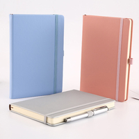 Échantillon gratuit de carnet personnalisé en cuir PU, carnet A5, blocs-notes, vente en gros
