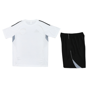 Allemagne Plain Quick Dry Team Training Wear Short Sleeve Shorts Set Mens Sports Football Uniforms Sets - Product Image 1