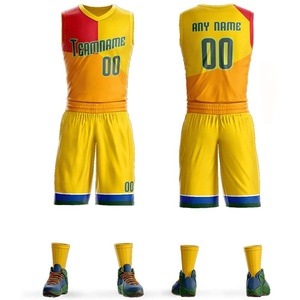 บาสเกตบอลสวมใส่ที่กำหนดเองบาสเกตบอล Sublimated เครื่องแบบ - Product Image 4