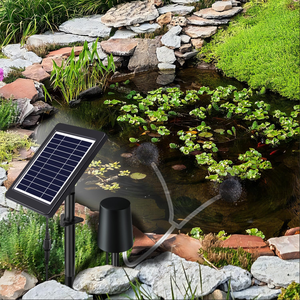 Oxygénateur solaire à bulles 3 modes 4W avec tuyau d'air et pierres pour aquarium et <span class=keywords><strong>bassin</strong></span> <span class=keywords><strong>de</strong></span> <span class=keywords><strong>jardin</strong></span> - Product Image 3