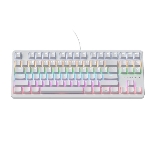 OEM ODM Smart Mechanical Keyboard MK1 Matter Over WiFi 87Key Wired Gaming Keyboard USBA 44 Customizable RGB Lighting Smart Home