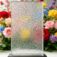 Verschiedene Designs Figuriertes Transluzentes Musterglas für Architektonische Dekoration