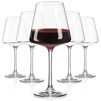 Gobelet en plastique transparent acrylique résistant aux chutes et aux hautes températures, coupe à vin rouge, tasse à thé pour restaurant