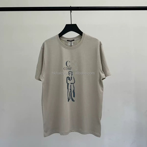 C.P. Camiseta holgada para hombre Inspired |   Camiseta de manga corta con insignia de Goggle |   Ropa Urbana Negra para el Verano |   OEM/ODM Personalizable - Product Image 2