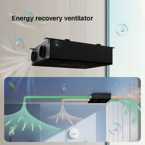 BROAD 550cmh Luftstrom ERV <span class=keywords><strong>System</strong></span> Luft wärme tauscher WLAN-Steuerung Ganzhaus Zwangs luft Zentrale Wärmer ück gewinnung Lüftungs systeme - Product Image 5