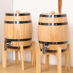 Fabbrica personalizzata grande capacità barili solidi bar tavolo oka legno botti di <span class=keywords><strong>vino</strong></span> - Product Image 1