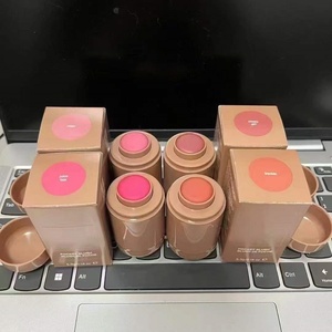 Rhhod 8 Colors Pocket Travel Blusher Small Natural <strong>Illuminator</strong> <strong>Makeup</strong> Muddy Blush Balm Cream Blush Stick and Long-Lasting Color - Product Image 5