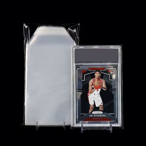 Pochette de protection transparente en PP 87x138mm sans fermeture, style minimaliste pour porte-cartes - Product Image 3