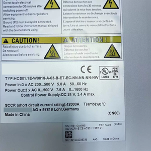 Nuevo y 100% Original HCS01.1E-W0018-A-03-B-ET-EC-NN-NN-NN-NW R911325247 IndraDrive Cs 18A Variador de Frecuencia Compacto de un Solo Eje - Product Image 4
