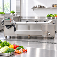 Fabrieksdirecte verkoop Volledig automatische fruit- en groenteblancheermachine Pinda-blancher Champignon-blancher