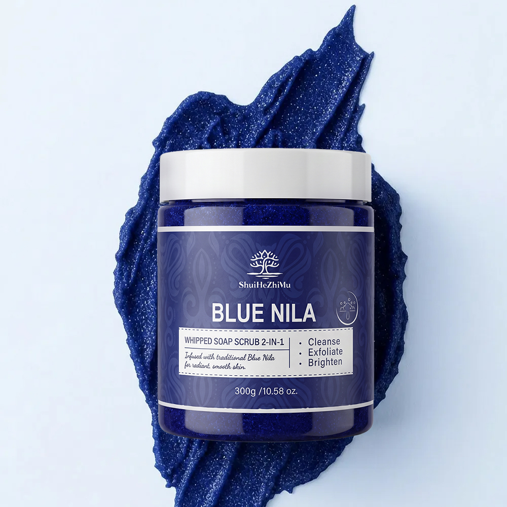 Blue Nila Whipped Soap Scrub 2-in-1 300g