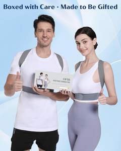 Correcteur de Posture respirant réglable pour femmes orthèse dorsale Protection professionnelle pour le soutien du haut du dos épaule cou Muscle - Product Image 3