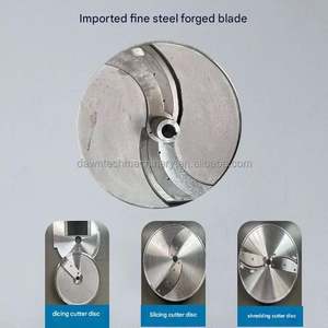 Máquina Comercial Automática para Cortar y Picar Verduras, Frutas, Cebollas, Patatas, Jamón y Hojas, con Función de Rebanado de Zanahorias y Aloe - Product Image 6