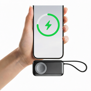 เคสชาร์จไร้สายแม่เหล็กขนาดเล็ก 5000mAh สำหรับโทรศัพท์และนาฬิกา - Product Image 1