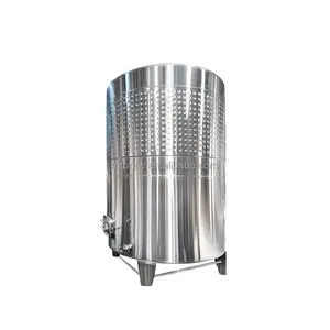 Fermentador de tanque de fermentación de vino, alta calidad, SUS304, 200L-5000L