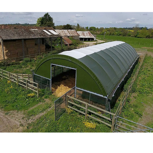 Abri Portable pour Bétail, Chèvres et Chevaux, Tente d'Élevage en Acier Revêtu de PVC, Vente en Gros Usine - Product Image 6