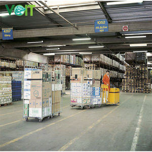 यूरोपीय गोदाम सुपरमार्केट सुपरमार्केट गैल्वेनाइज्ड पिंजरे पहियों के साथ - Product Image 6