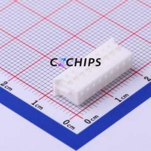 P2020-2x9P Housing (Wire-to-Board / Wire-to-Wire) P=2mm Connector ( Jack Structure: 2x9P )( Pitch: 2mm )( Row Spacing: 2mm ) - Product Image 2