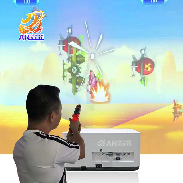 Newest All in One Interactive Projection Wall Projection Game System Kids Interactive Projection