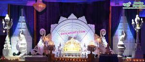Mastani Palace-Decoración de escenario de boda, decoración de escenario de fibra de Texas, increíble, para bodas, el último - Product Image 4