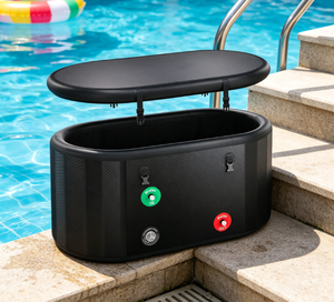 อ่างน้ำแข็งเป่าลมรูปวงรีแบบพกพา Vanace พร้อมเครื่องทำความเย็นสำหรับนักกีฬา - Product Image 1