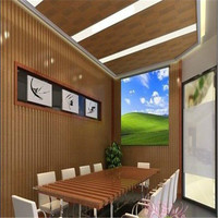Fabricant OEM/ODM – Panneau mural rainuré en WPC de qualité supérieure, facile à installer, pour revêtement et bardage muraux