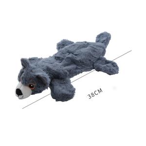 Interaktif hiçbir doldurma köpek peluş oyuncaklar çift katmanlı kumaş gıcırtılı kırışık karikatür hayvan köpek çiğneme oyuncakları zihinsel stimülasyon - Product Image 5