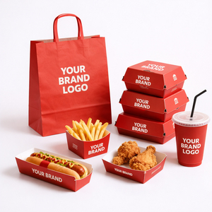 Envases de Alimentos Ecológicos de Papel Kraft con Logotipo Personalizado |   Bolsas, Cajas y Vasos para Llevar HONPAK - Product Image 1