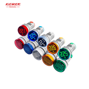 Geree AC kỹ thuật số điện áp Meter 110V/220V/380V Bảng điều chỉnh Đo AD-16 50 ~ 500V Vôn kế + chỉ báo tín hiệu AC Đồng hồ đo - Product Image 2