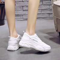 Chaussures de sport plates respirantes à coupe basse pour femmes en gros – Baskets de course pour dames