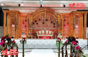 <b>Arch</b> Style Wedding Stage Backdrop <b>Frames</b> DSTEXPORTS Customized Color Lightweight Fiber Glass Customized Size Wedding Decoration - Product Image 3