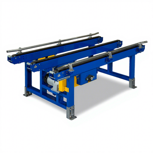 Hot Sale Factory Direct Price Motorized Stainless Steel Pallet Chain <strong>Conveyor</strong> Anti-Bacterial Rubber for Restaurant Use - Product Image 1