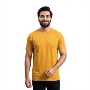 Camisetas de hombre de talla grande de algodón 100% de peso pesado de alta calidad, camiseta de gran tamaño Unisex en blanco personalizada por sublimación Lisa para hombre - Product Image 1