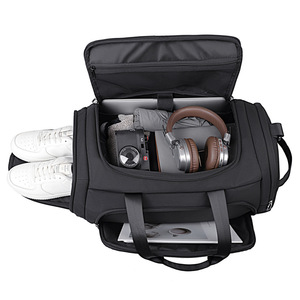 Sac de sport, séparation sec/humide, grande capacité, <span class=keywords><strong>fermeture</strong></span> éclair, imperméable, extensible, voyage court, compartiment à chaussures indépendant, sac de voyage - Product Image 2