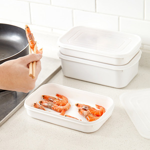 Food Storage Containers 350ML 700ML 800ML 1600ML Rectangle Airtight For Refrigerator Freezer Picnic Microwave Safe - Product Image 4