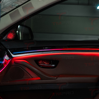 Kit d'éclairage d'ambiance dynamique LED complet TMPRO pour BMW Série 5 F10 2012-2017, accessoires de mise à niveau pour l'éclairage intérieur de la voiture