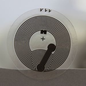 NTAG215, etiquetas adhesivas NFC negras, pegatina RFID de 25mm, etiqueta adhesiva NFC programable, compatible con teléfonos habilitados para NFC - Product Image 5