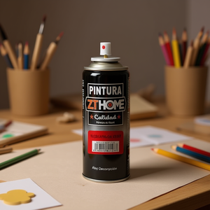 ZTHOME CROMO Vernice Spray 200ML Forniture Artigianali di Alta Qualità - Product Image 2