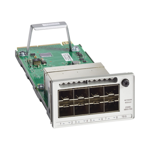C9300 8 x 10GE Network Module Gigabit jaringan Ethernet module C9300-NM-8X